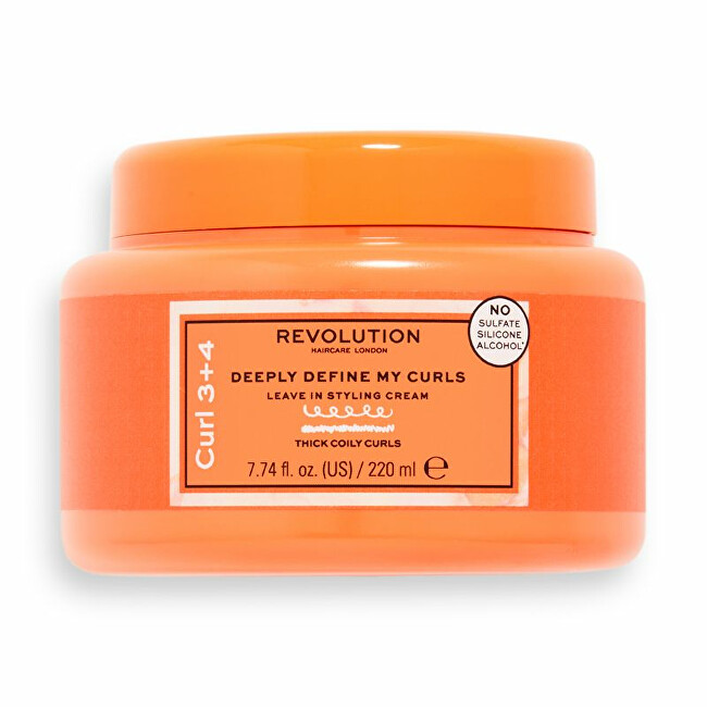 Revolution Haircare Revolution Haircare, Deeply Define My Curls Leave In Styling Cream, Hair Care Moterims