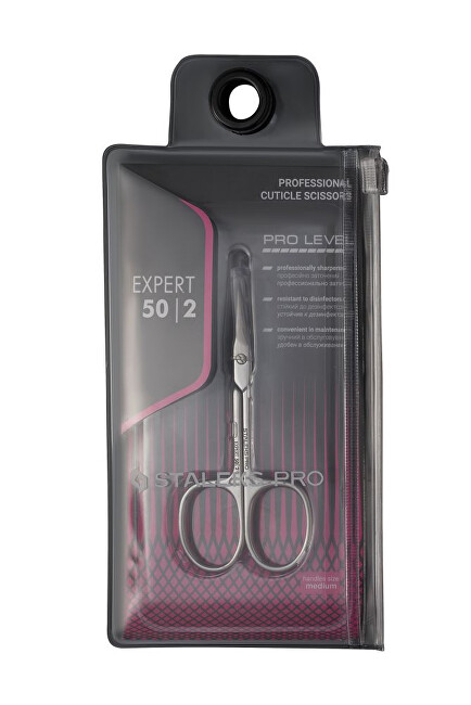 STALEKS Cuticle scissors Expert 50 Type 2 (Professional Cuticle Scissors) Manikiūro priemonė