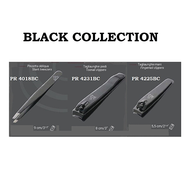 DuKaS Nail clippers Black Collection PR 4225BC 5.5 cm Manikiūro priemonė