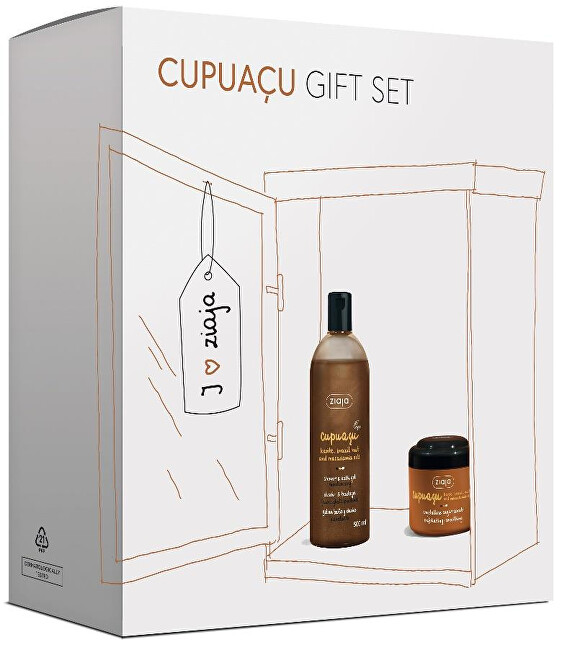 Ziaja Christmas package Cupuacu 2 pcs Moterims