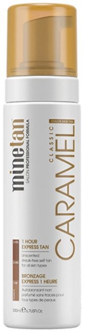 MineTan Caramel Tanning Foam ( Classic 1 Hour Express Tan) 200 ml 200ml Unisex