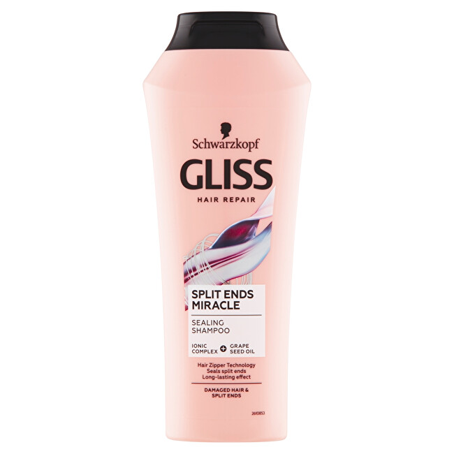 Gliss Kur Split Ends Miracle Regenerating Shampoo (Sealing Shampoo) 400ml &scaron;ampūnas