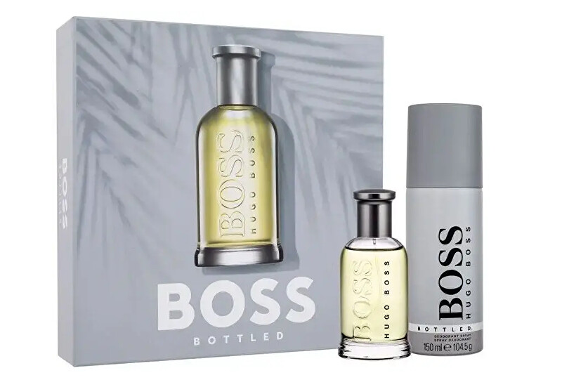 Hugo Boss Boss No. 6 Bottled - EDT 50 ml + deodorant spray 150 ml 50ml Boss No. 6 Bottled - EDT 50 ml + deodorant spray 150 ml Kvepalai Vyrams Rinkinys