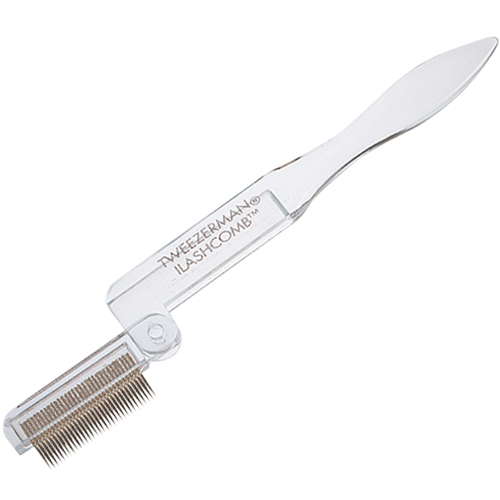 Tweezerman Gold comb to comb the lashes (Folding Lash Comb) Moterims