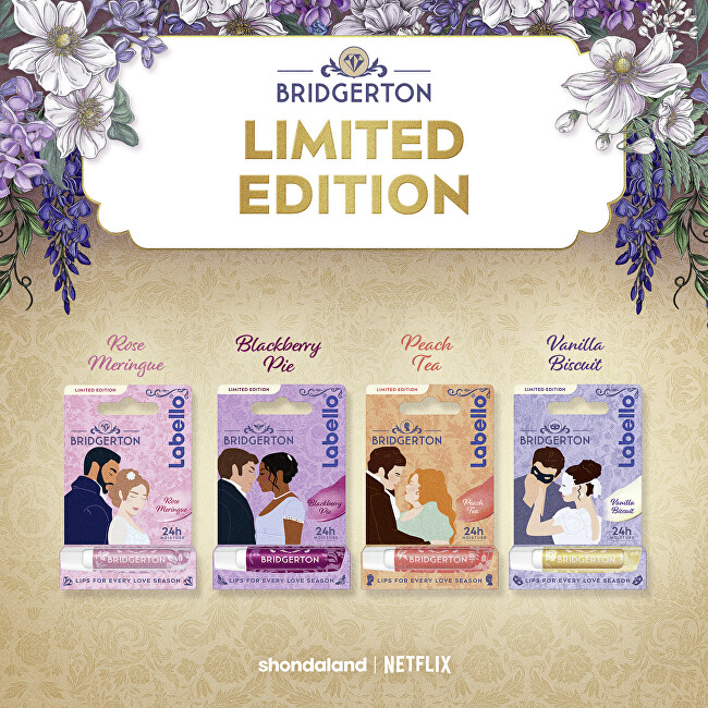 Labello Bridgerton Vanilla Biscuit Lip Balm 4.8 g lūpų balzamas