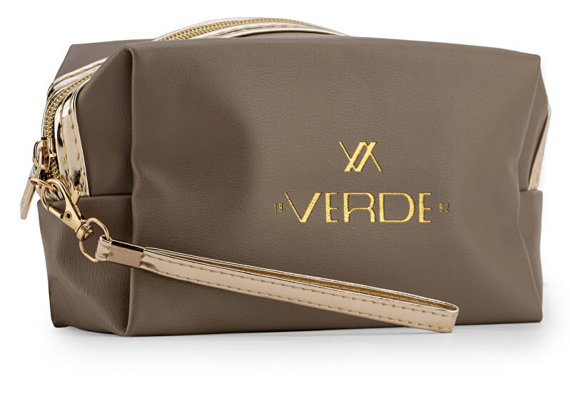 Verde Women&acute;s cosmetic bag 07-237 Taupe kosmetinė