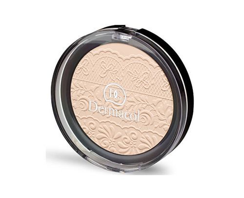 Dermacol Compact powder with lace relief 8 g No.3 sausa pudra