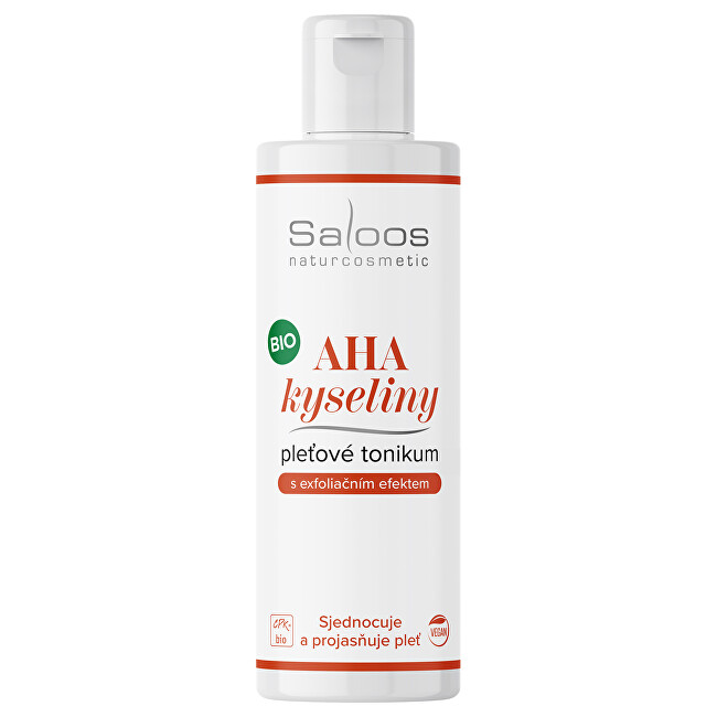 Saloos Organic skin tonic with AHA acids 200 ml 200ml Moterims