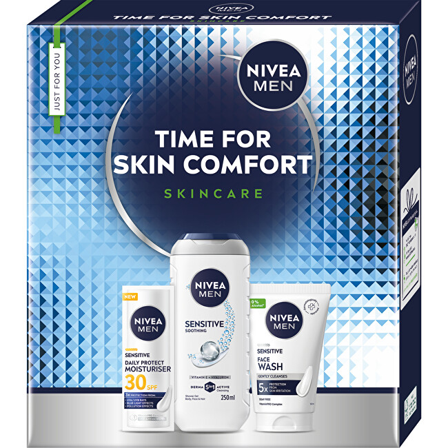 Nivea Men Time for Skin Comfort Set - D&aacute;rkov&aacute; sada Drėkinamasis veido kremas Vyrams