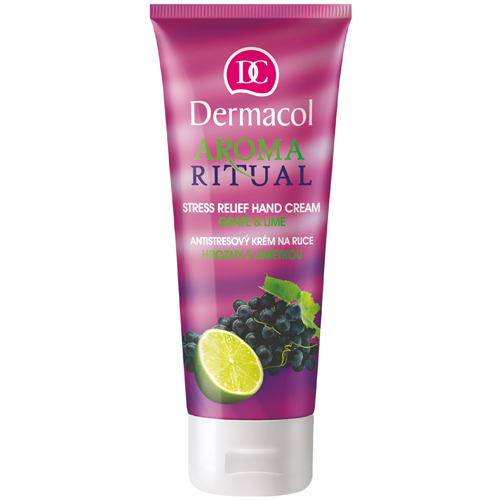 Dermacol Anti-stress hand cream with lime Grapes 100 ml 100ml rankų kremas