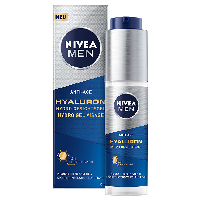 Nivea Nivea Men Hyaluron Anti-Age Refreshing Skin Gel (Hydro Gel Visage) 50 ml 50ml Vyrams