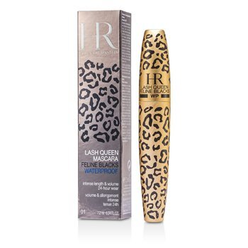 Helena Rubinstein Luxurious (Lash Queen Mascara Feline Blacks Waterproof) 7.2 ml Deep Black blakstienų tu&scaron;as