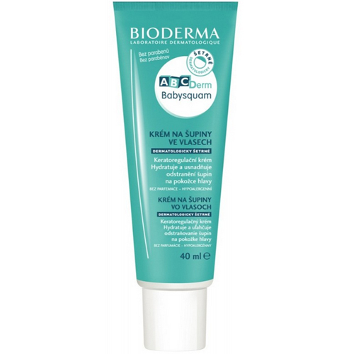 BIODERMA Cream flakes in your hair for children ABCDerm BabySquam 40 ml 40ml Vaikams
