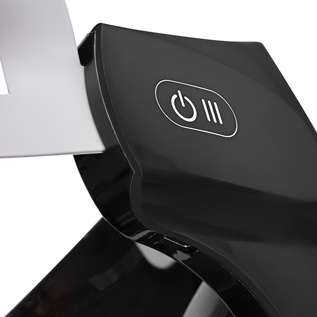 Palsar 7 Professional LED treatment mask for face and neck with charging station (Black, Gold) kosmetinis prietaisas