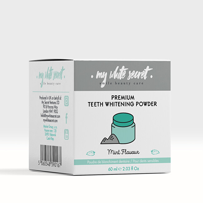 My White Secret ( Whitening Powder) 60 ml 60ml dantų balinimui