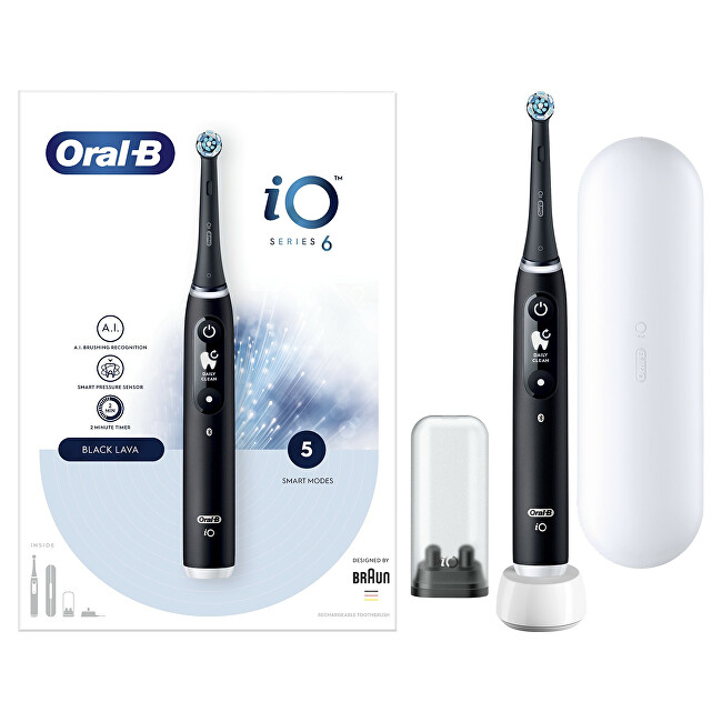 Oral B Electric toothbrush Series iO 6 Black Onyx Unisex