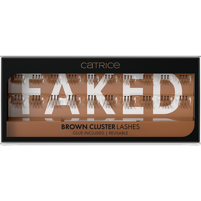 Catrice Faked Brown Cluster False Eyelashes dirbtinės blakstienos
