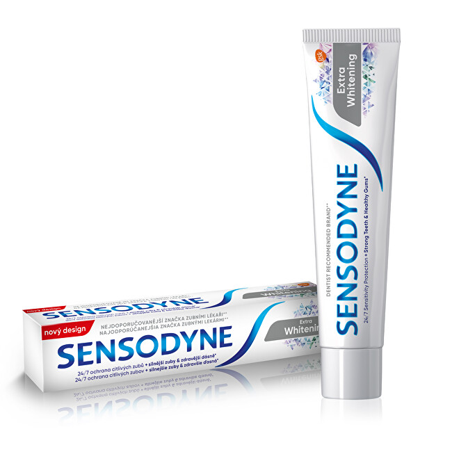 Sensodyne Toothpaste bleaching Extra Whitening 100ml Dantų emalį stiprinanti priemonė