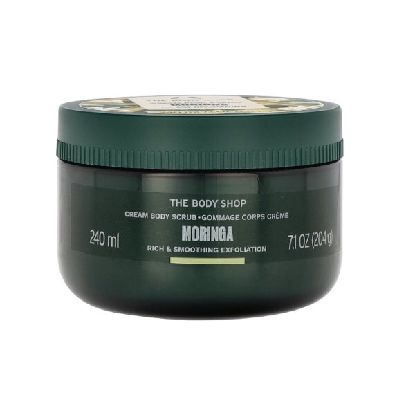 The Body Shop Smoothing body scrub for dry skin Moringa (Cream Body Scrub) 240 ml 240ml Moterims