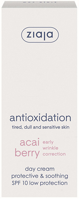 Ziaja Soothing Day Cream SPF 10 Acai Berry ( Protective & Soothing Day Cream) 50 ml 50ml Moterims