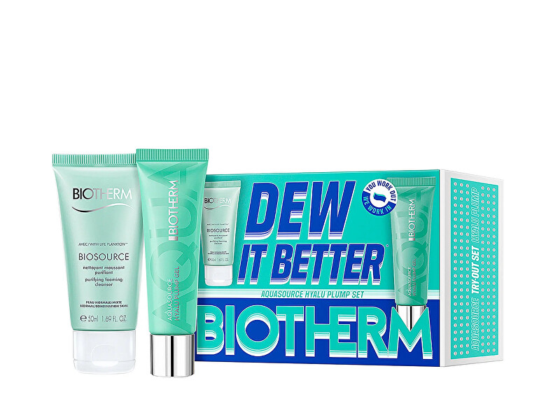 Biotherm Mixed Lines Facial Care Set Gift Set makiažo valiklis