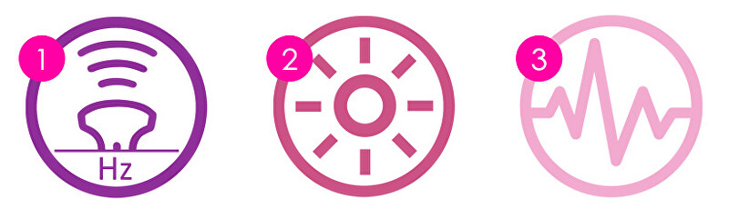 BeautyRelax 3-in-1 ultrasonic cavitation BR-720 prietaisas masažui