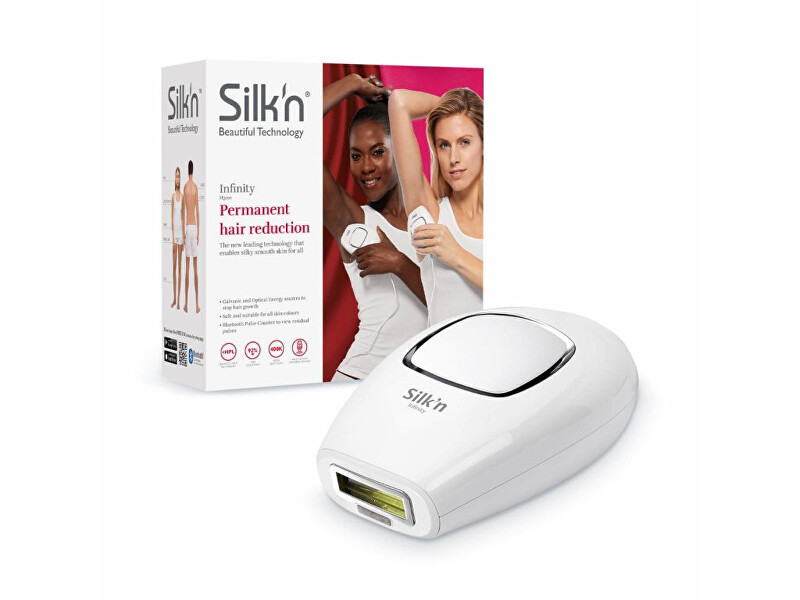 Silk`n Pulse laser epilator Infinity Prestige (400,000 pulses) depiliavimo prietaisas