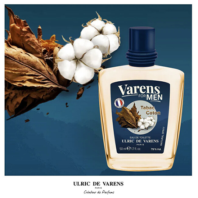 Ulric de Varens Varens For Men Tabac Coton - EDT 50ml kvepalai Vyrams