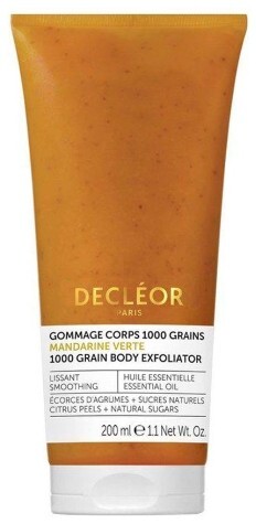 Decleor Body peeling for brightening the skin Green Mandarin (Grain Body Exfoliator) 200 ml 200ml Moterims