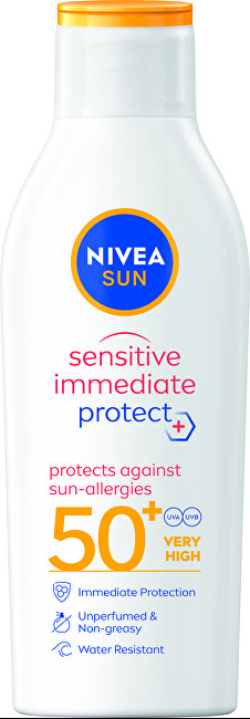 Nivea Protective lotion for sensitive skin SPF 50+ Sun Sensitive Protect 200 ml 200ml Unisex Nivea Protective lotion for sensitive skin SPF 50+ Sun Sensitive Protect 200 ml 200ml Unisex