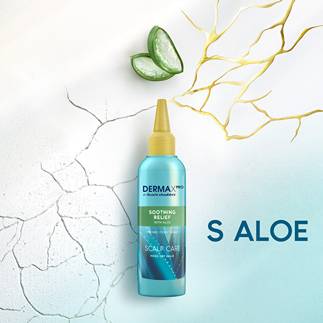 Head & Shoulders Anti-dandruff rinsing cream for the scalp with aloe DERMAxPRO by Head & Shoulders (Rinse Off Balm) 1 145ml atstatomoji plaukų priežiūros priemonė