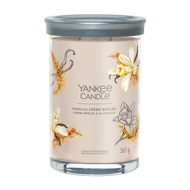 Yankee Candle Aromatic candle Signature tumbler large Vanilla Creme Brulée 567 g Unisex