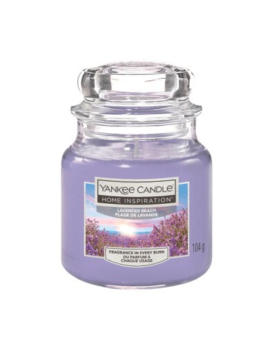 Yankee Candle Home Inspiration small Lavender Beach scented candle Kvepianti žvakė Unisex