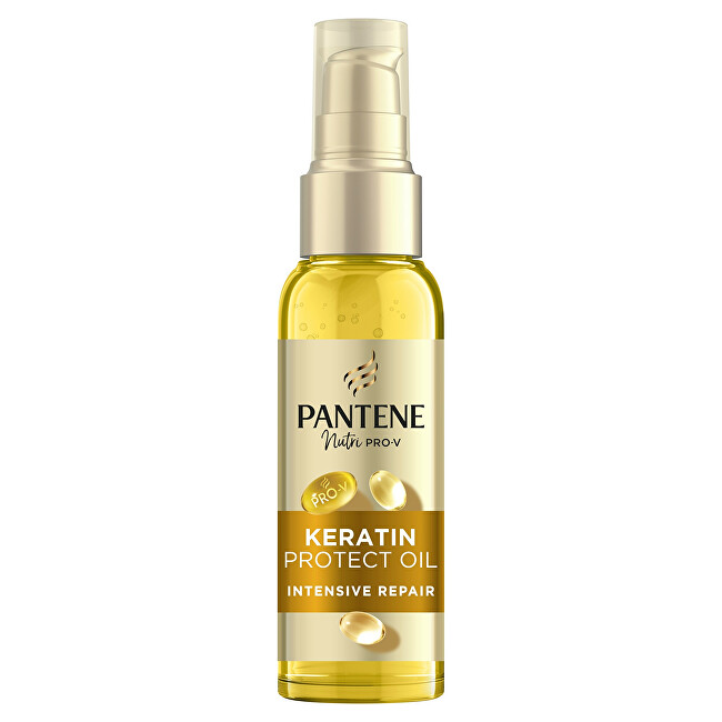 Pantene Regenerating oil for damaged hair ( Keratin Protect Oil) 100ml Moterims