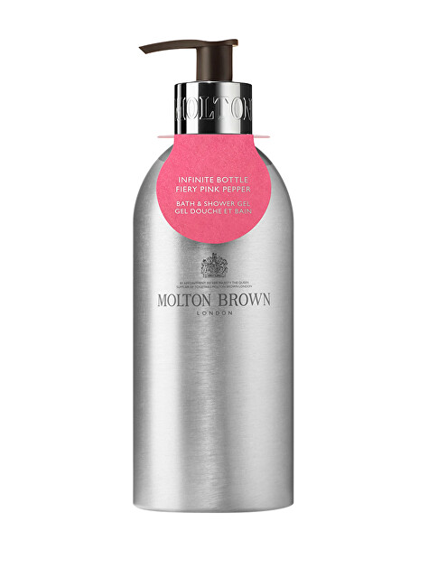 Molton Brown Fiery Pink Pepper Bath and Shower Gel (Infinite Bottle) 400 ml 400ml Moterims