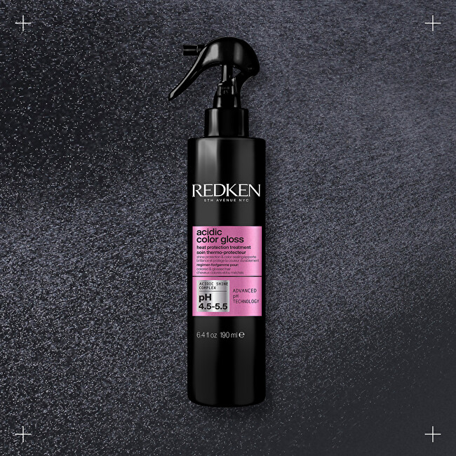 Redken Spray for heat protection of hair Acidic Color Gloss (Heat Protection Treatment) 190 ml 190ml nenuplaunama plaukų priežiūros priemonė