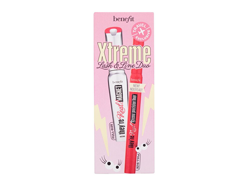 Benefit Gift set of decorative cosmetics Xtreme Lash & Line Duo Black Moterims