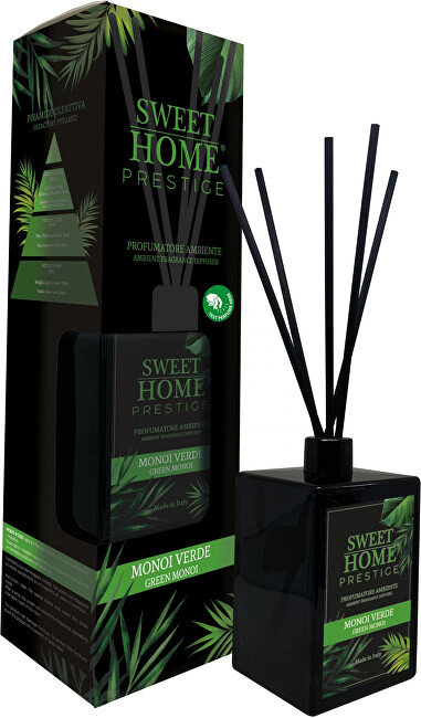 Sweet Home Collection Aroma diffuser Green Monoi 500 ml 500ml Kvapas namams su lazdelėmis