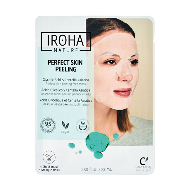 Iroha Perfect Skin Peeling Face Mask Drėkinamasis veido kremas Moterims