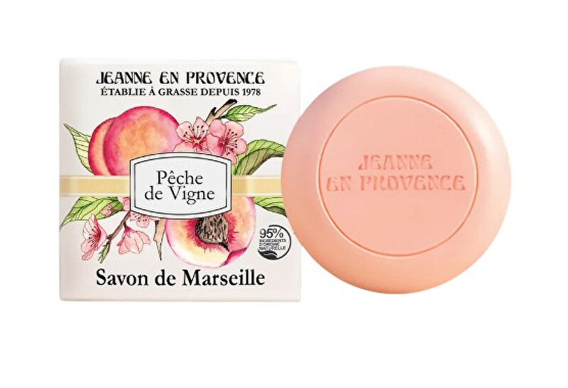 Jeanne En Provence P&ecirc;che De Vigne - solid soap 100g Moterims