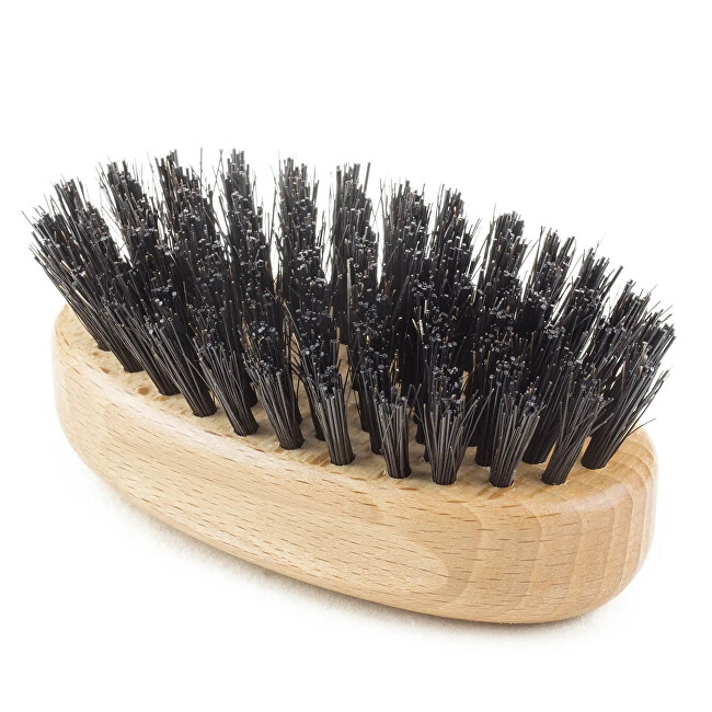 PRORASO Small wooden mustache brush Vyrams