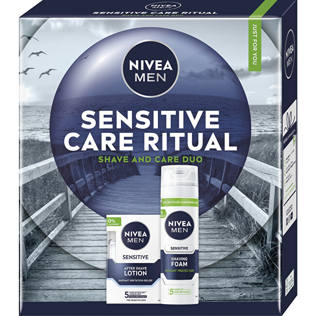 Nivea Men Box Lotion Sensitive Gift Set Vyrams