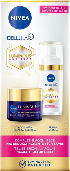 Nivea Cellular Luminous Antispot skin care gift set Unisex