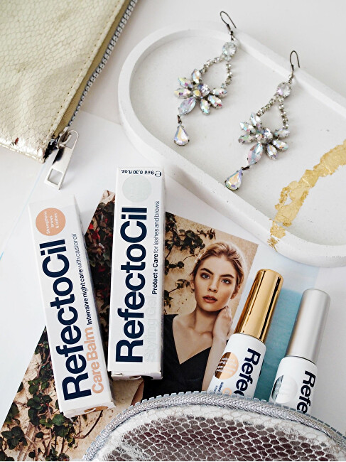 RefectoCil Intensive algae and eyebrow nutrition with vitamin E and D-panthenol ( Styling Gel) 9 ml 9ml blakstienų tu&scaron;as