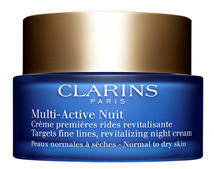 Clarins Revitalizing night cream anti-wrinkle fine for normal to dry skin Multi-Active (Revitalizing Night C 50ml Moterims