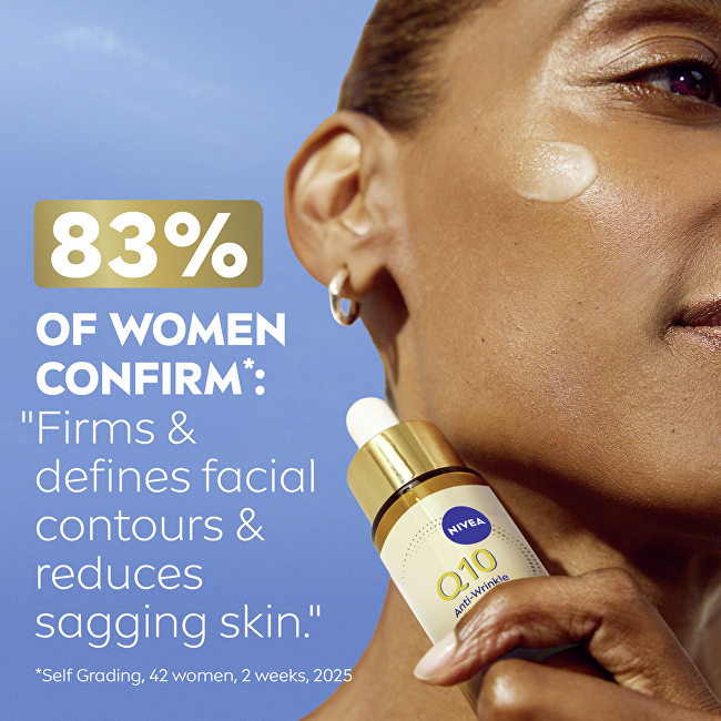 Nivea Anti-wrinkle serum Q10 Repairing Serum 30 ml 30ml vietinės priežiūros priemonė