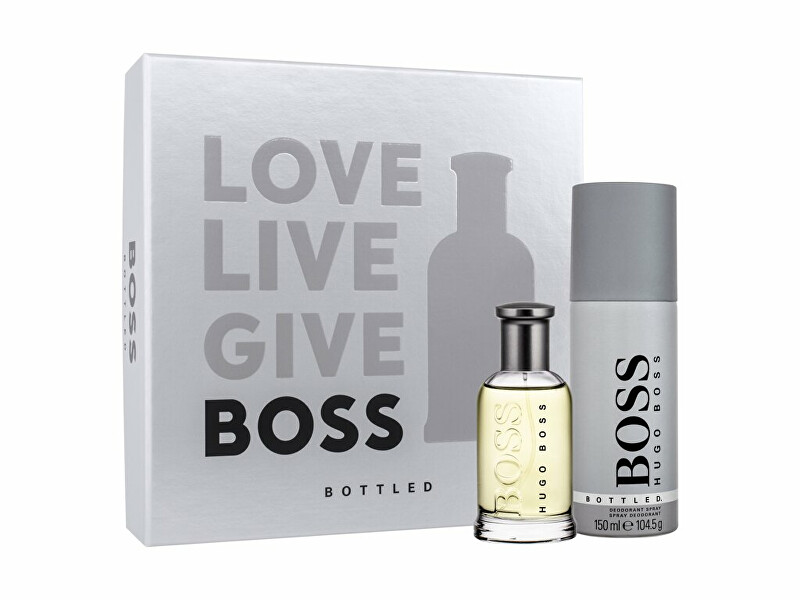 Hugo Boss Boss No. 6 Bottled - EDT 50 ml + deodorant spray 150 ml 50ml Boss No. 6 Bottled - EDT 50 ml + deodorant spray 150 ml Kvepalai Vyrams Rinkinys