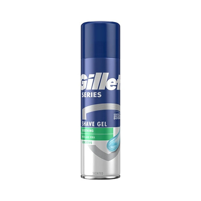 Gillette Shaving Gel for Sensitive Skin Gillette Series (Sensitive Skin) 200ml priemonė skutimuisi