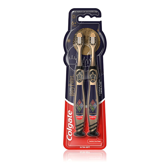 Colgate Harry Potter Toothbrush 6+ Years Extra Soft Duo dantų &scaron;epetėlis