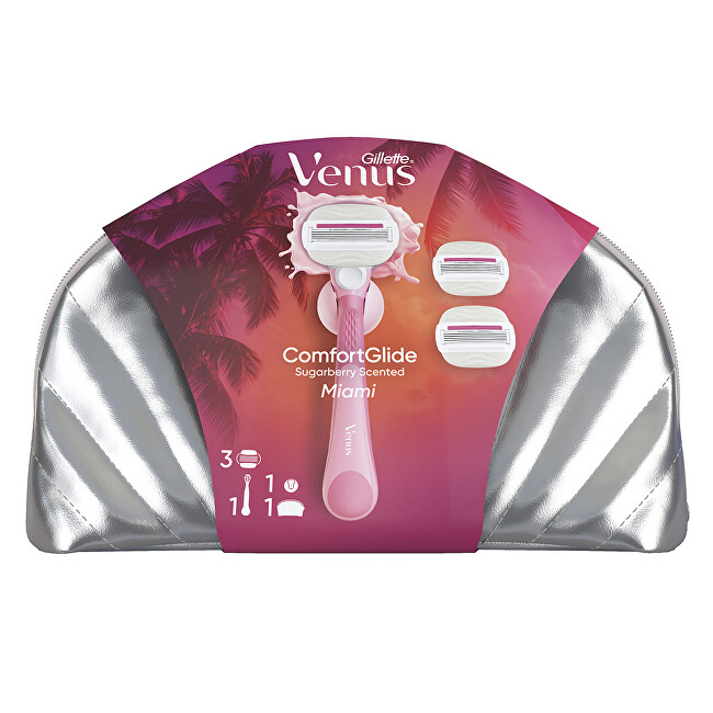 Gillette Venus ComfortGlide Sugarberry Gift Set skustuvas